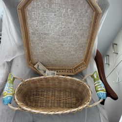 basket and tray, all for $5