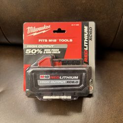 Milwaukee 48-11-1865 M18 REDLITHIUM HIGH OUTPUT XC 6 Ah Lithium-Ion Battery