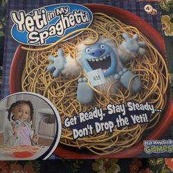 Yeti In My Spaghetti Game Kids Toy 4+