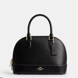 BLACK COACH SABRINA SATCHEL