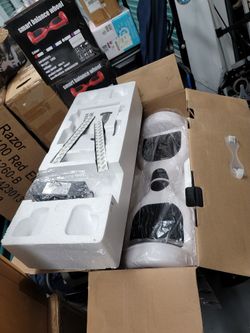 Smart Balancing Wheel Hoverboard Scooter White