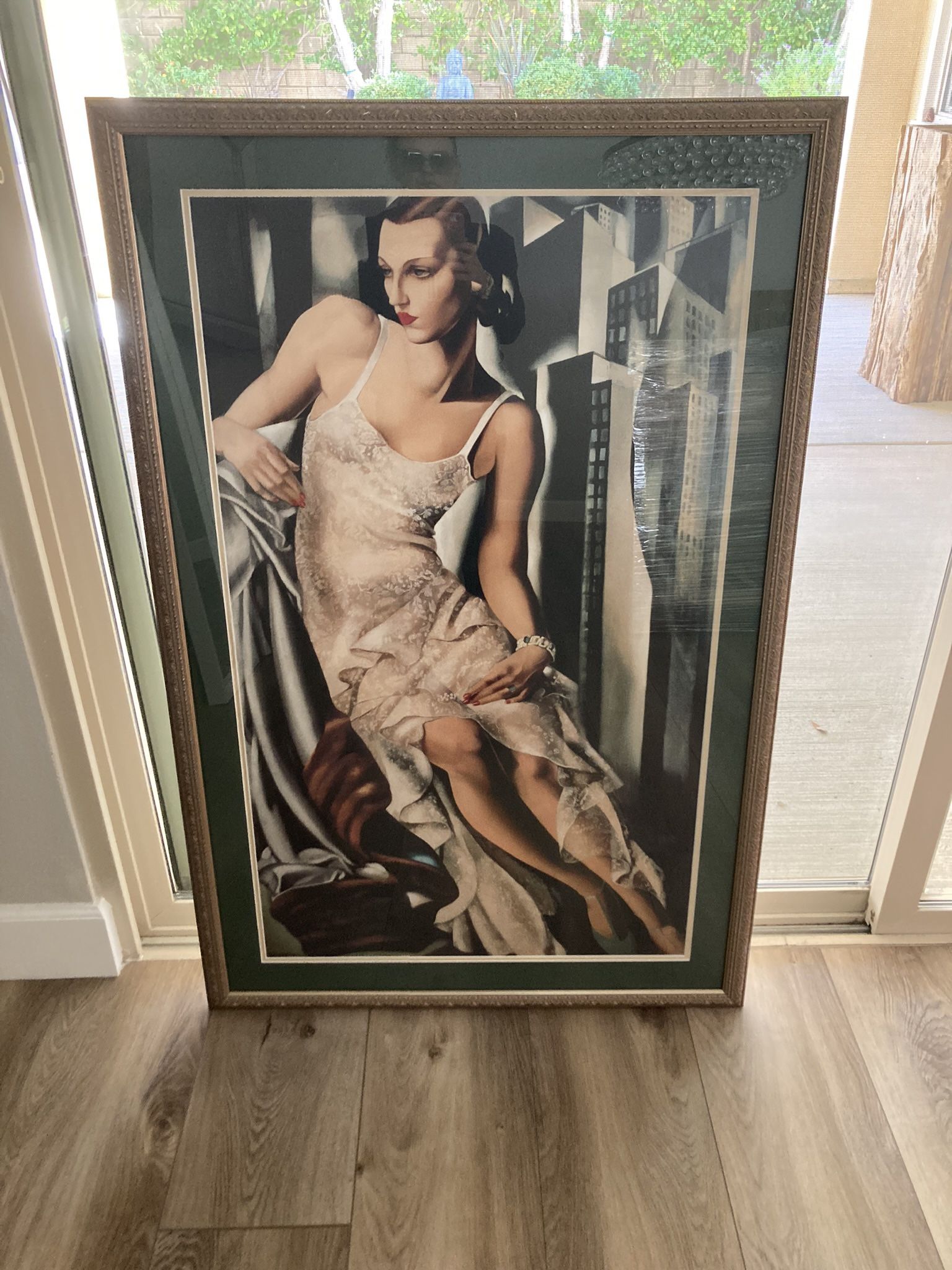 Delempicka Classic Custom Framed With Pewter/silver