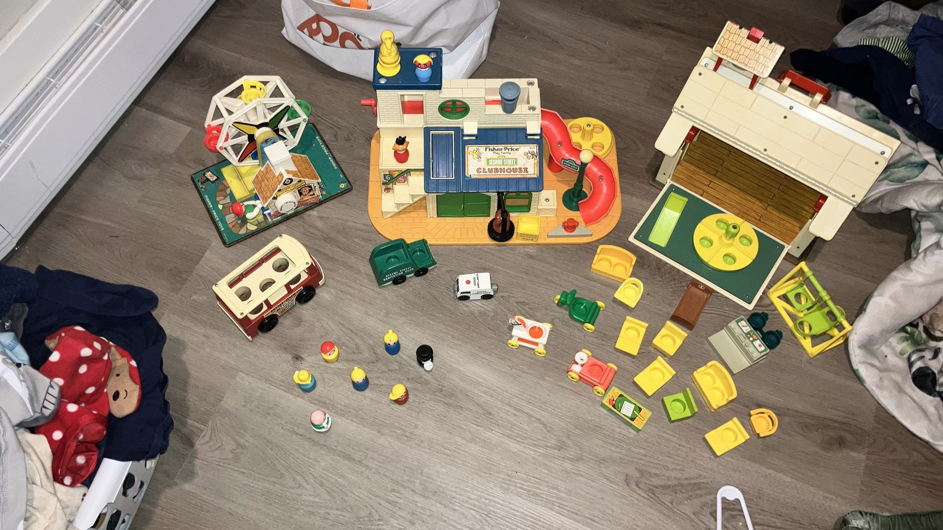 Vintage 1970s Fisher Price Lot!!!