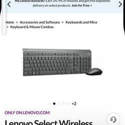 Lenovo Select Wireless Modern Combo