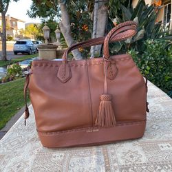 Cole Haan Carmel Leather Hobo, Paid $350, NWT $99