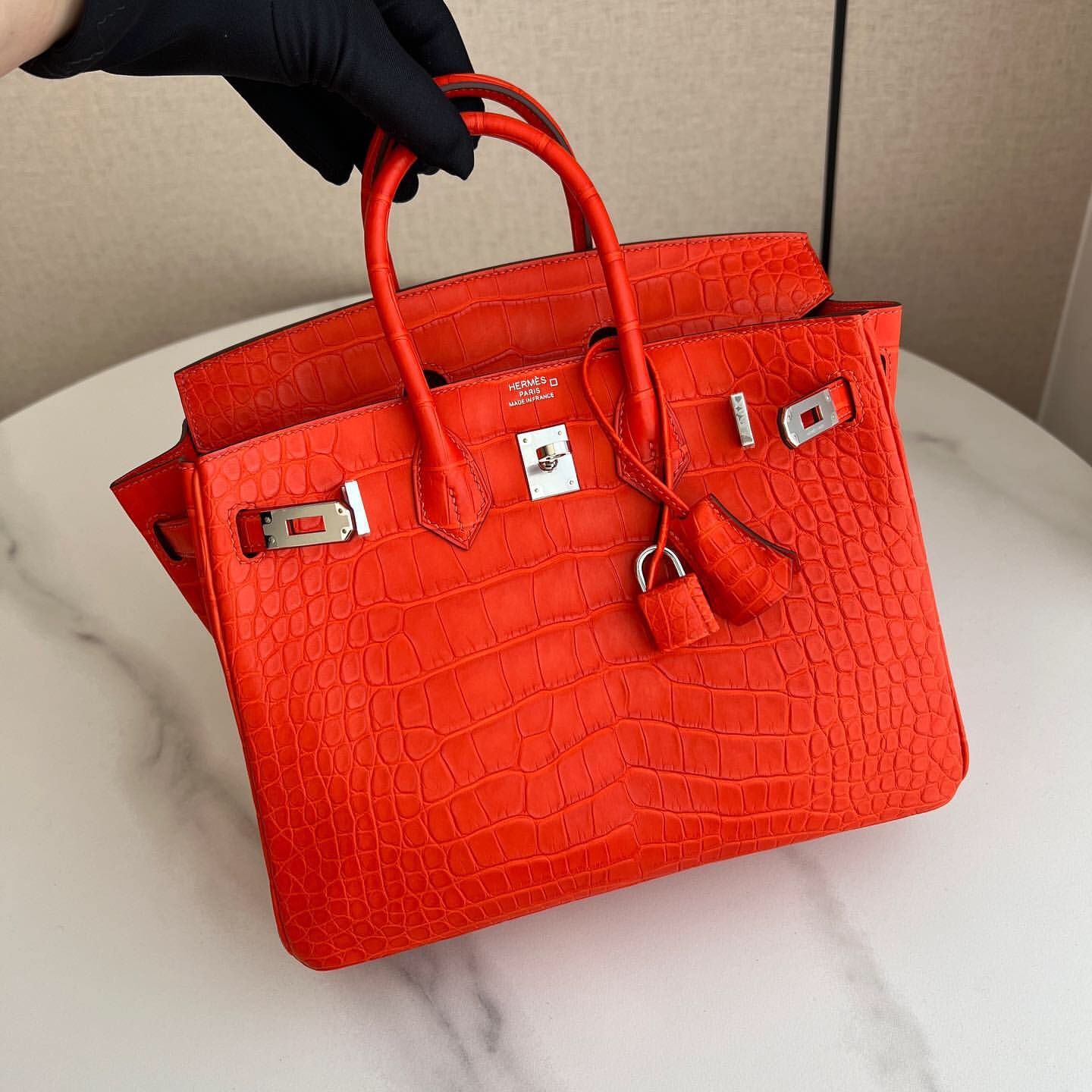 Exclusive Hermes Birkin 25cm Handmade✨ Super Quality Crocodile