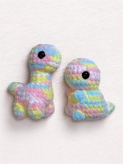 Custom Crochet Dinosaur Plushie
