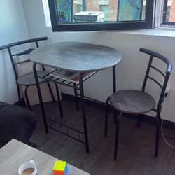 Small Table And Two Chairs