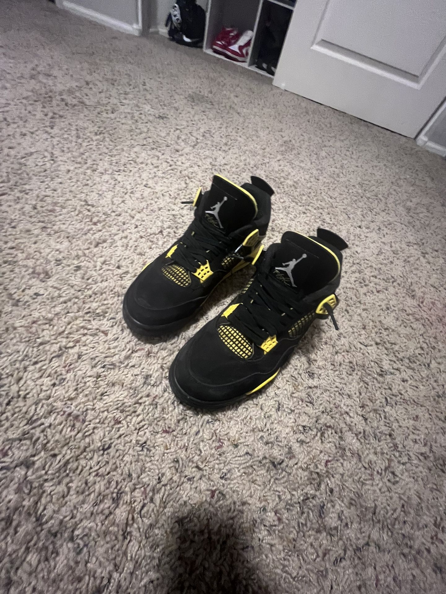 Jordan 4s Yellow Thunders