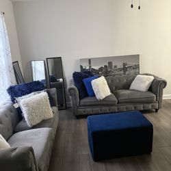 Couch And Loveseat Ottoman 