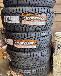 265/50R20 Arroyo A/T Set Of 4 New Tires