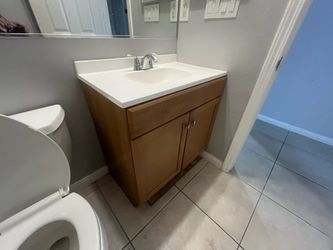 Bathroom Vanity 30” with Faucet 