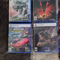 PS5 GAMES BRAND NEW SEALED