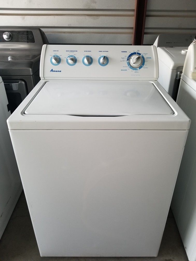 Very Reliable, Deluxe, Heavy Duty, Amana Washer!!! Amana is Made By Whirlpool Corporation!!! Very Rare, Stainless Steel, Tub!!! Must See!!!