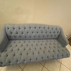 blue couch