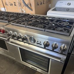 Thermador 36” Stainless Steel Gas Range Stove Dual Fuel 