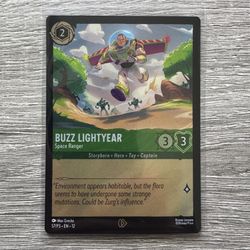 Buzz Lightyear - Space Ranger Foil 57/P3 Disney Lorcana AMC Dolby