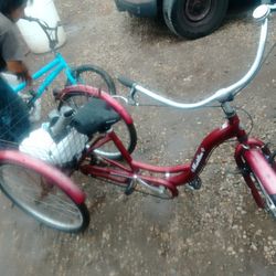 Bike With Basket 