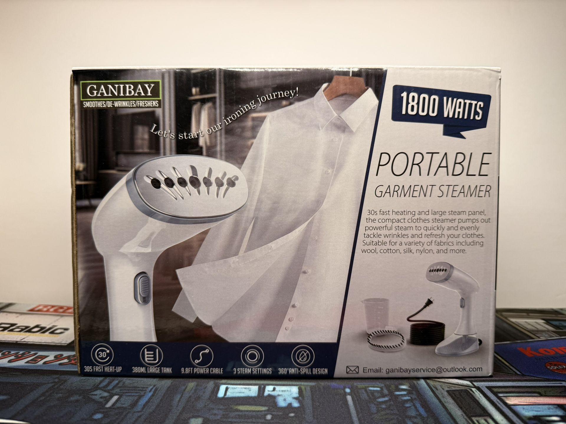 Iron Steamer for clothes 1800W Hand held Portable