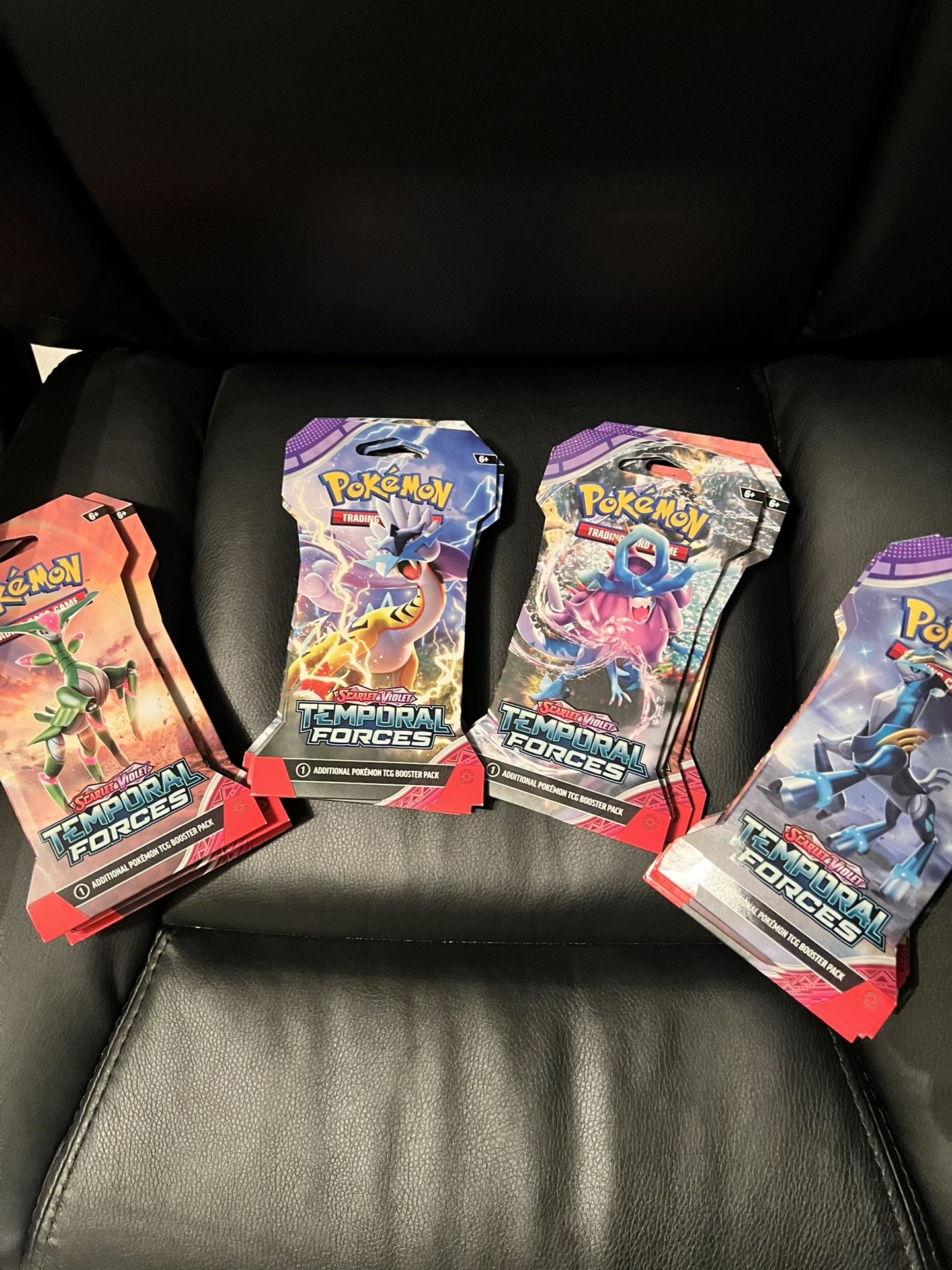 Temporal Forces Sleeved Booster Packs