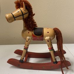 Antique Rocking Horse Decoration