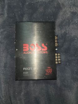 Boss car amp