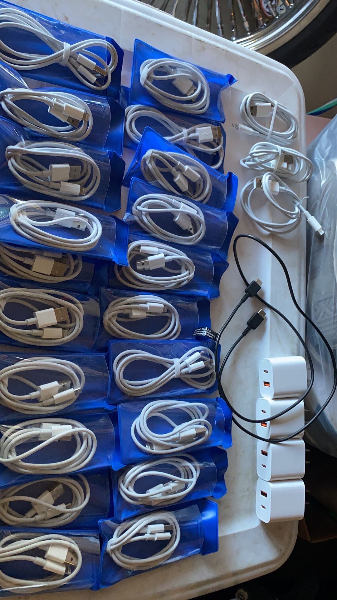 Fast Charging Iphone Chargers, Brand New 8$ Each
