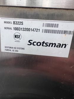 Scotsman ice bin