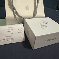 Apple AirPods Pro 3 Gen NEW UNOPENED