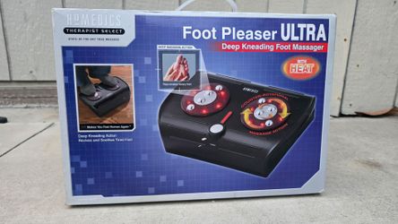 HOMEDICS Foot Pleaser Massage Ultra Infrared Heat Deep Kneading. New