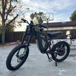 Electric Powerful Dirt Bike for Adults and Teens - 50MPH - 6000W - 56 Miles Range - Brand New