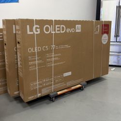 LG 77 Inch OLED C5 4K HDR Smart TV