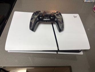 Ps5 slim digital with controller