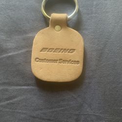 Boeing customer service keychain