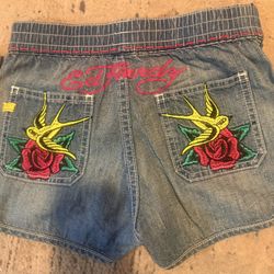 Ed Hardy Jeans Short Size 8 
