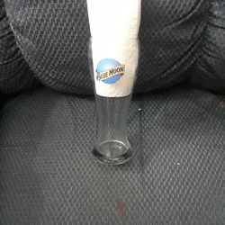BLUE MOON BEER GLASS