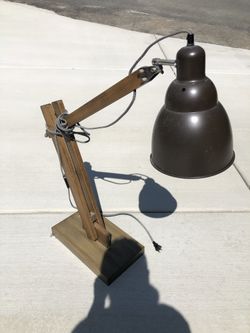 Modern Wooden Lamp