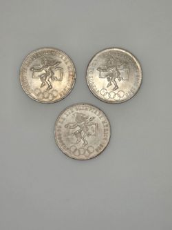 High Grade Mexico Silver MX. 1968