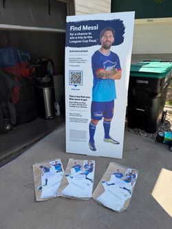 Lionel Messi Promotional Life Size plus more!