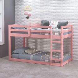 Twin Loft Bed With Both Mattresses Included 