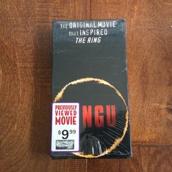 Ringu VHS Subtitled Version Original Movie