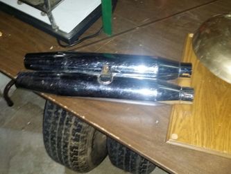 Motorcycle Mufflers x2