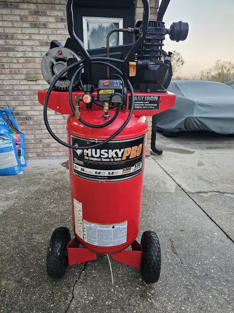 Husky Pro 26gal 5hp Air Compressor