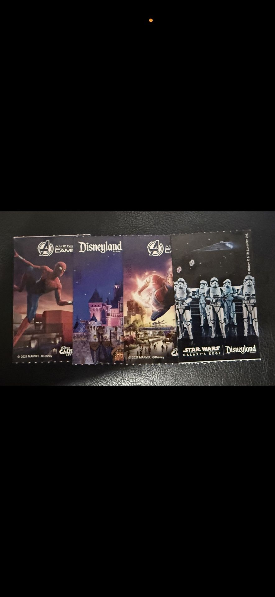 4 Disneyland Passes