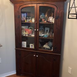 Corner China Cabinet 