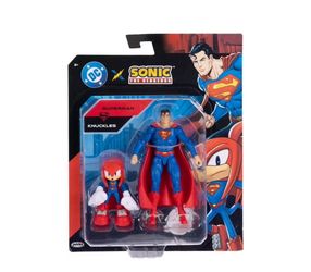 DC x Sonic the Hedgehog Superman & Knuckles Figure 2-Pack
