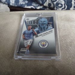 2023 Stadium Club Chrome Erling Haaland Card