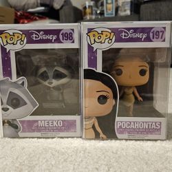 Pocahontas + Meeko Funko Pop Set (DISNEY)