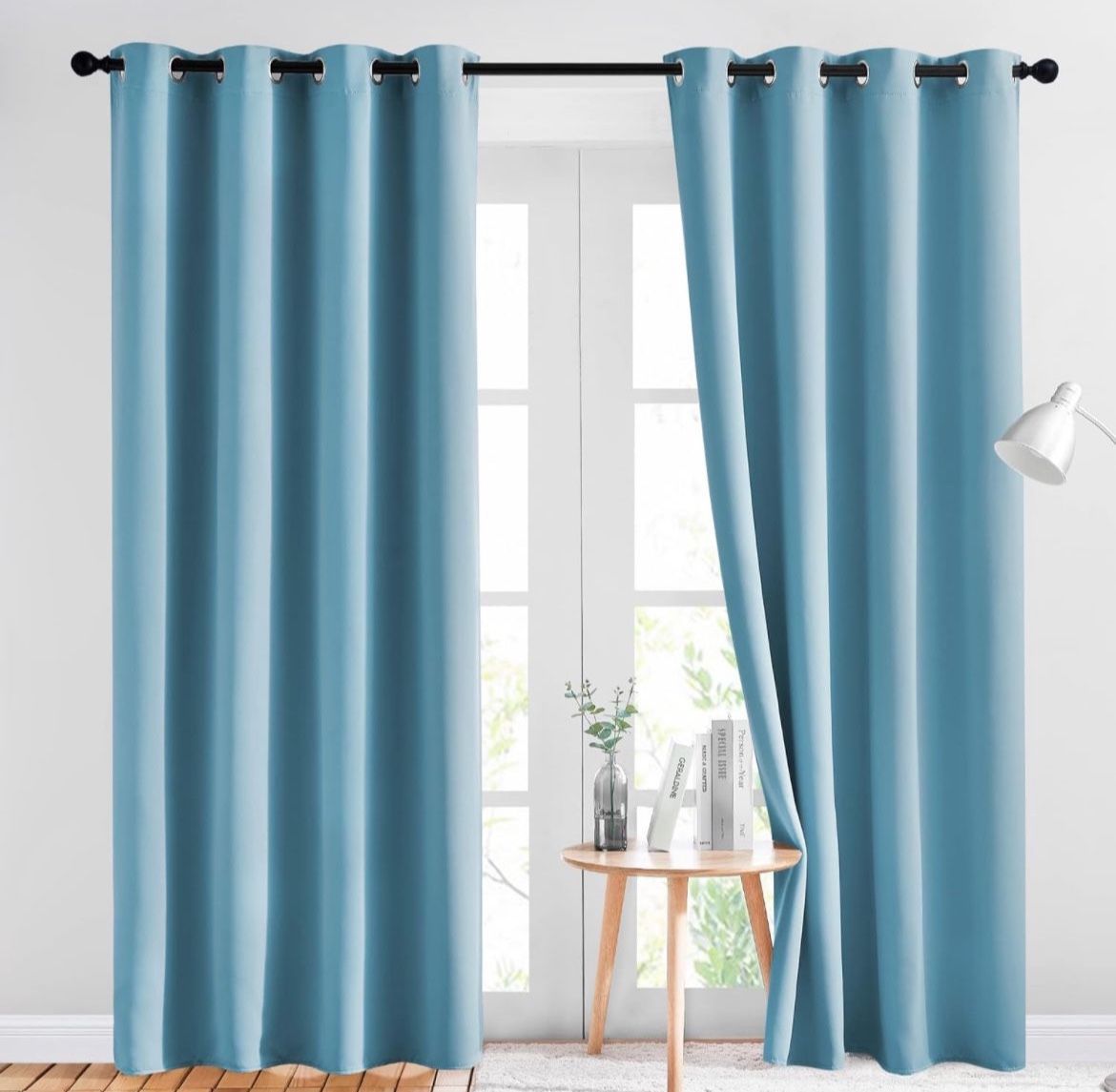 Blackout Curtain -Teal blue