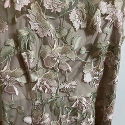 Light pink foral  dress